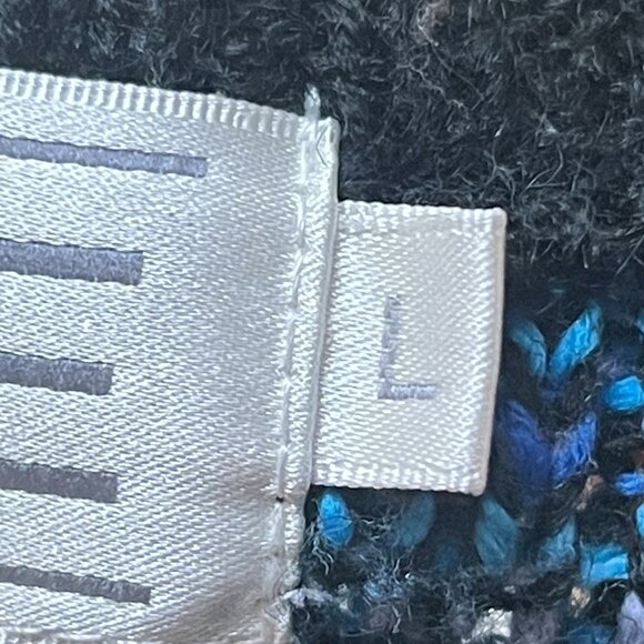 Fabe Vintage Aztec Pattern Long Sleeve Sweater Eye Swirl VTG Grandpa Mariana - Picture 8 of 9